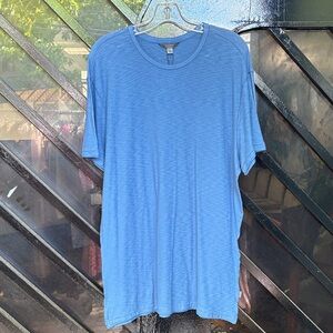 John Varvatos Capri Blue Short Sleeve Tee